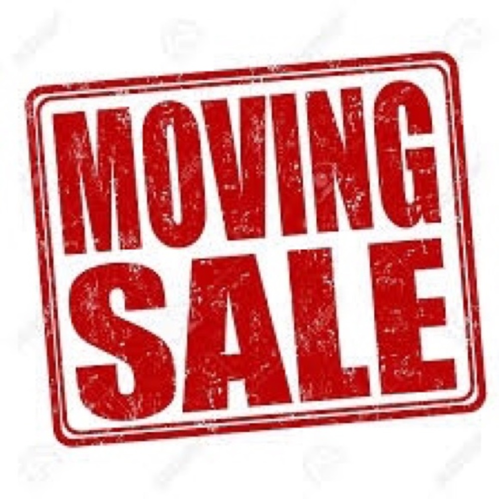 Moving Sale! MOST ITEMS GONE IN LESS THAN 2 WEEKS